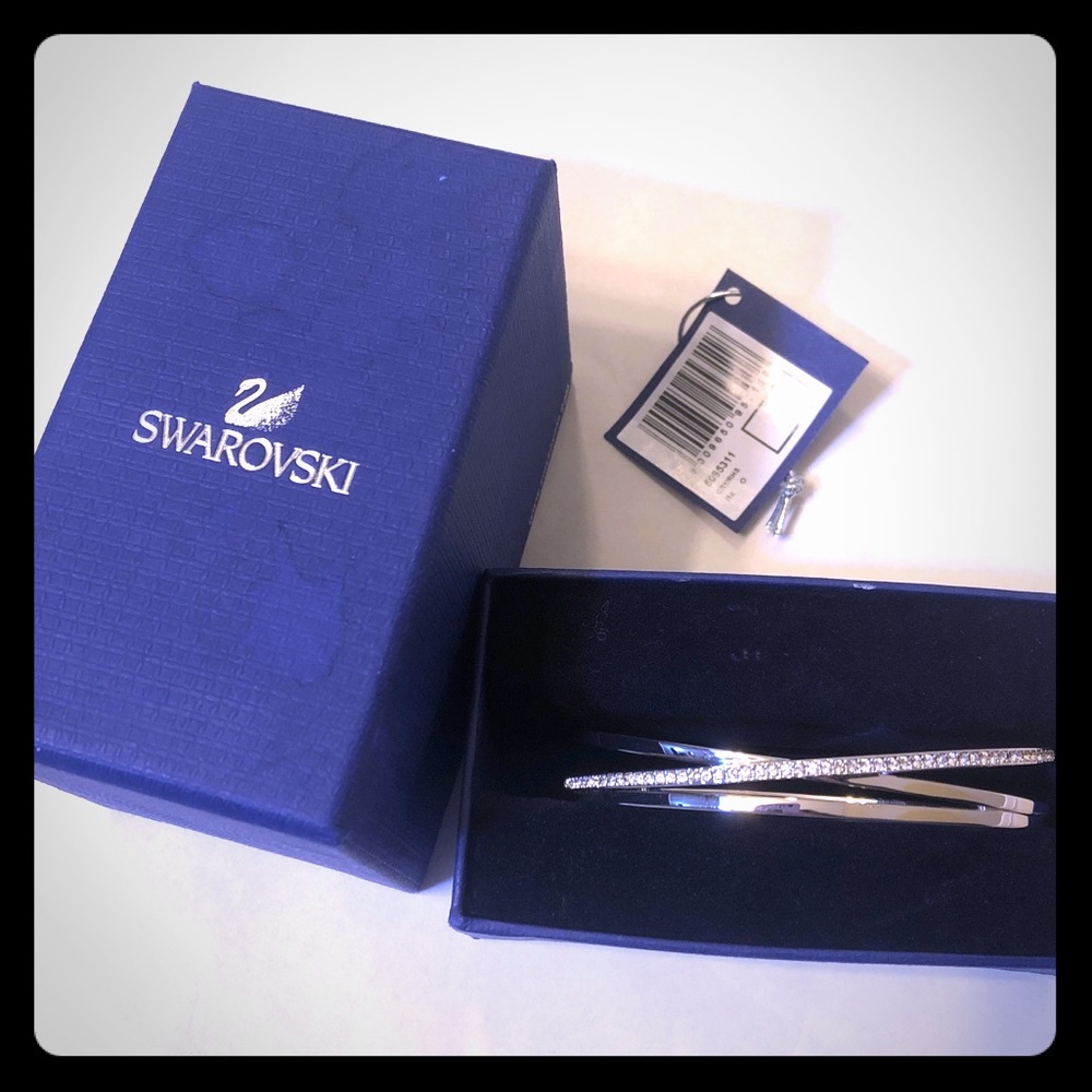 Swarovski spiral bangle #5095311